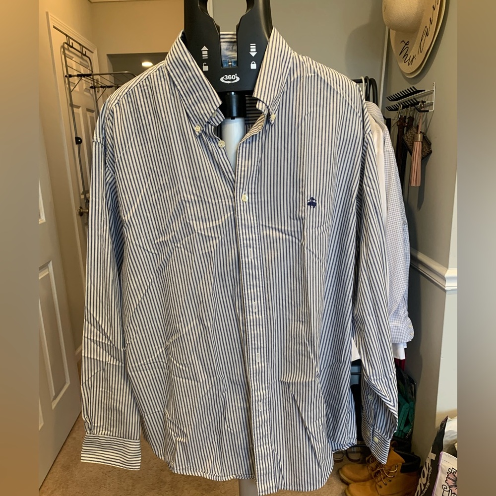 Brooks Brothers The Original Polo Shirt-  Long Sleeve Button Down
